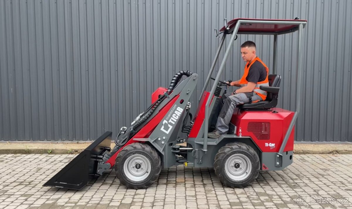Mininakladač Minitraktor Ti car -225 - 5
