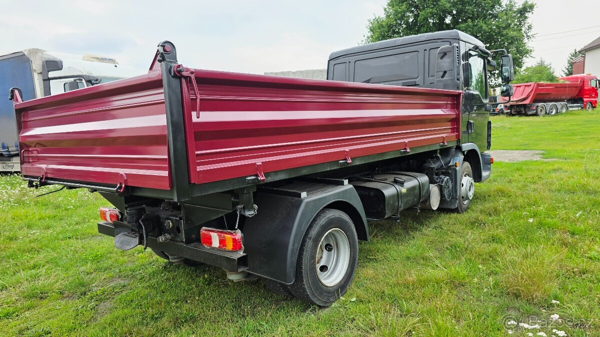 MAN TGL 10.220 Třístranný sklápěč ve velmi dobrém stavu - 5