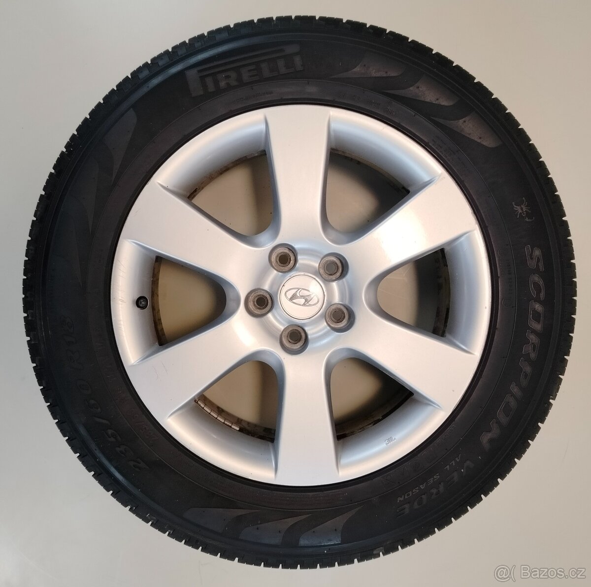 Kola na Hyundai Santa Fe 7Jx18 ET41 pneu celoroční Pirelli - 5
