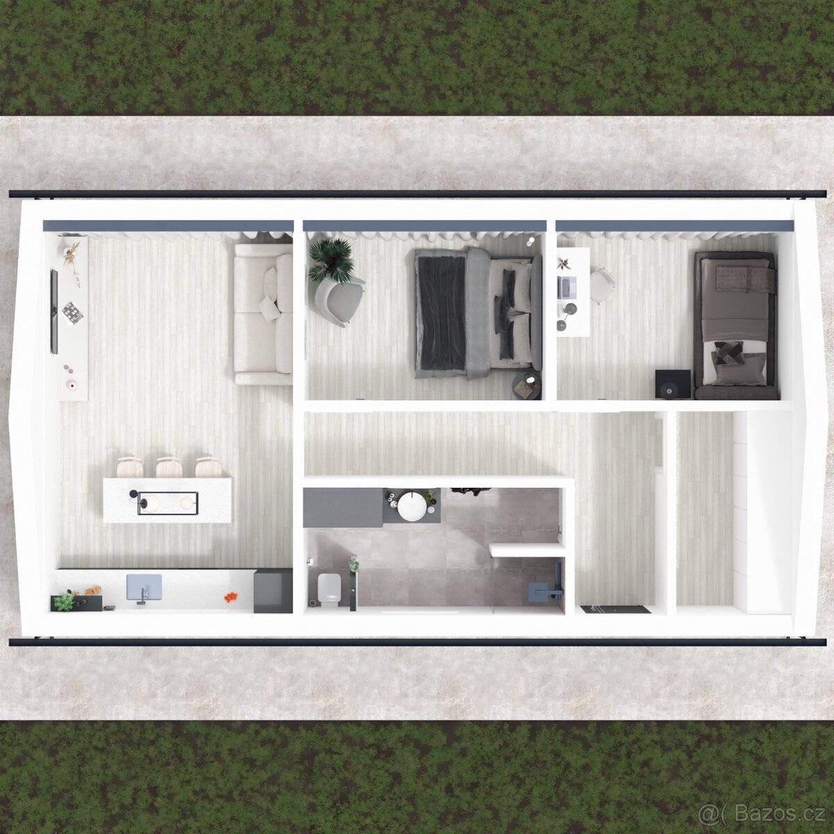 Modulovy dum ze SIP panelu 80 m2 na klič (PENB trida B) - 5