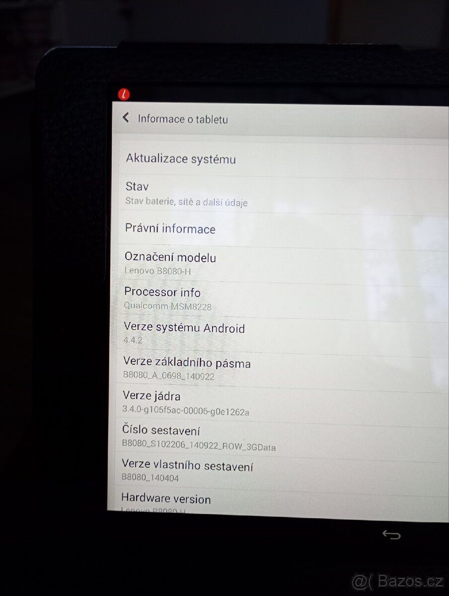 Tablet Lenovo B8080h - 5