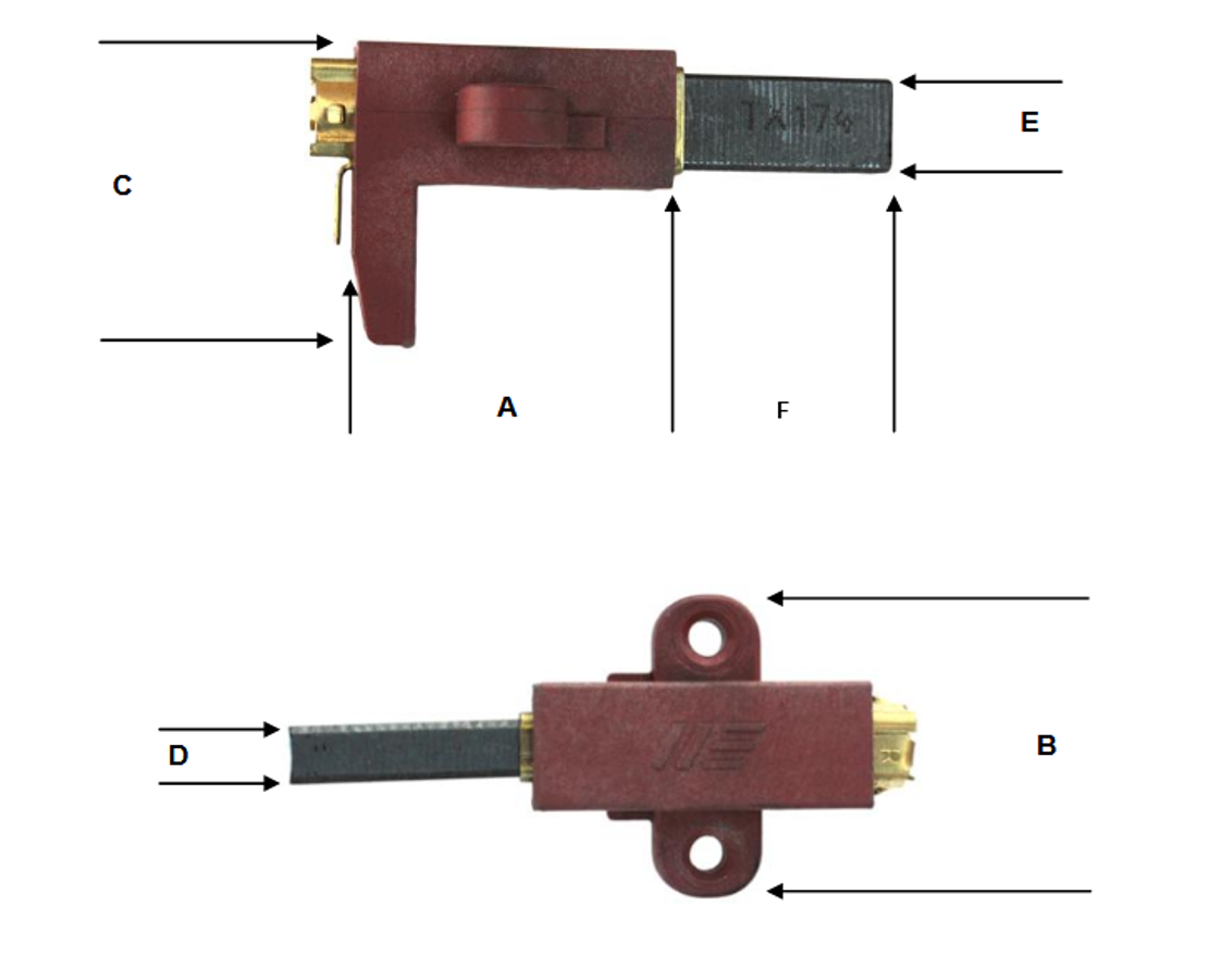 Uhlíky do centrálního vysavače HUSKY nové - 5
