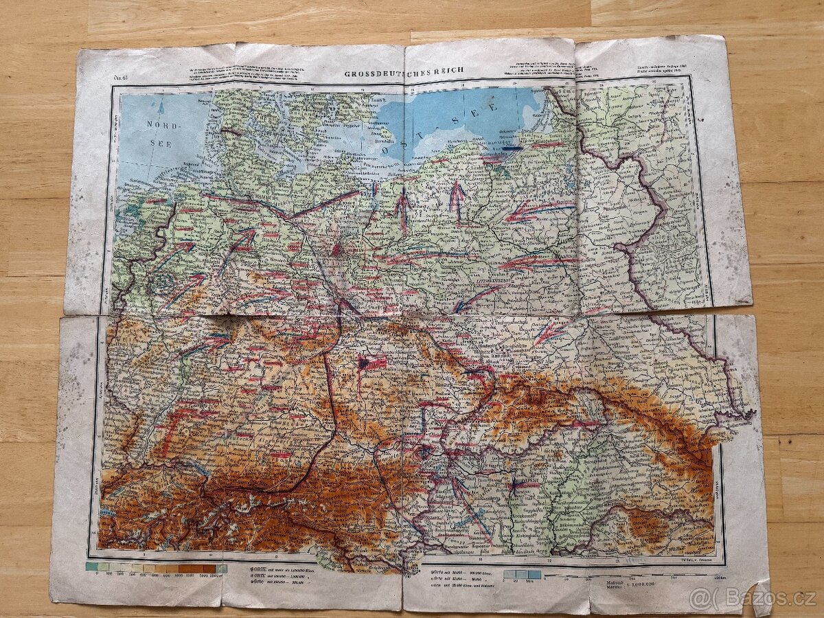 Staré mapy , průvodce - 5