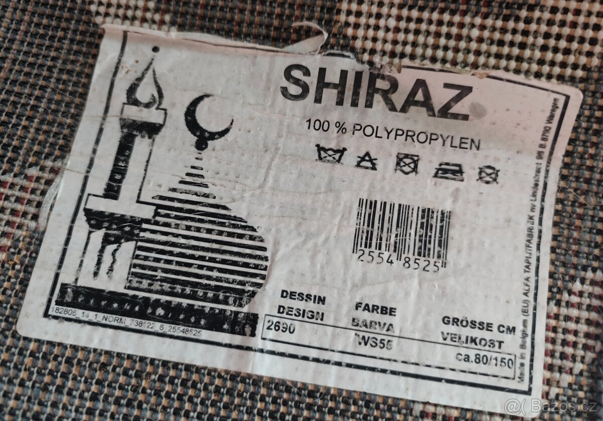 Koberec květiny 150x80cm - 5