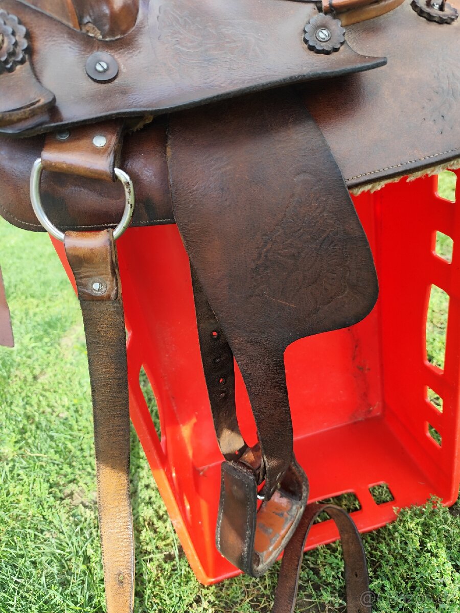 Westernové sedlo - 5