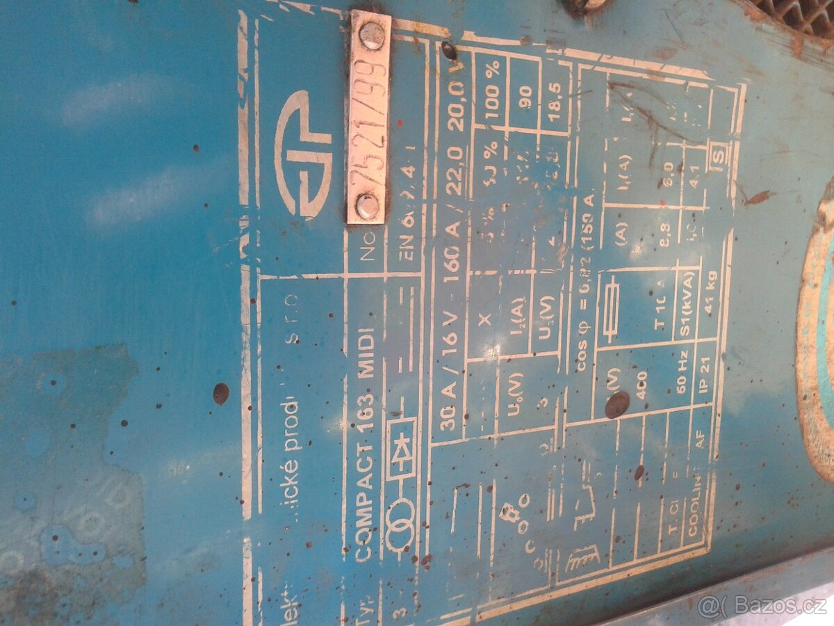 CO2 svářečka MidiCOMP 163 MIG MAG - 5