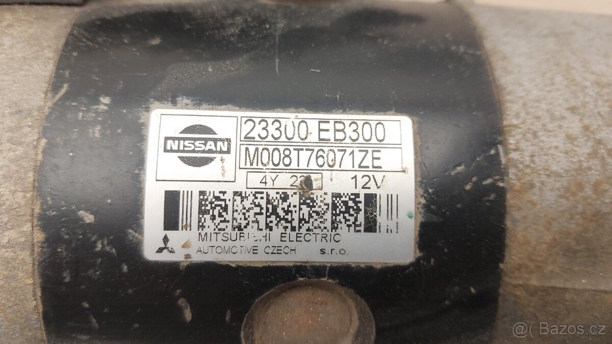 Nissan Navara a Pathfinder : Startér 2,5Dci - 5