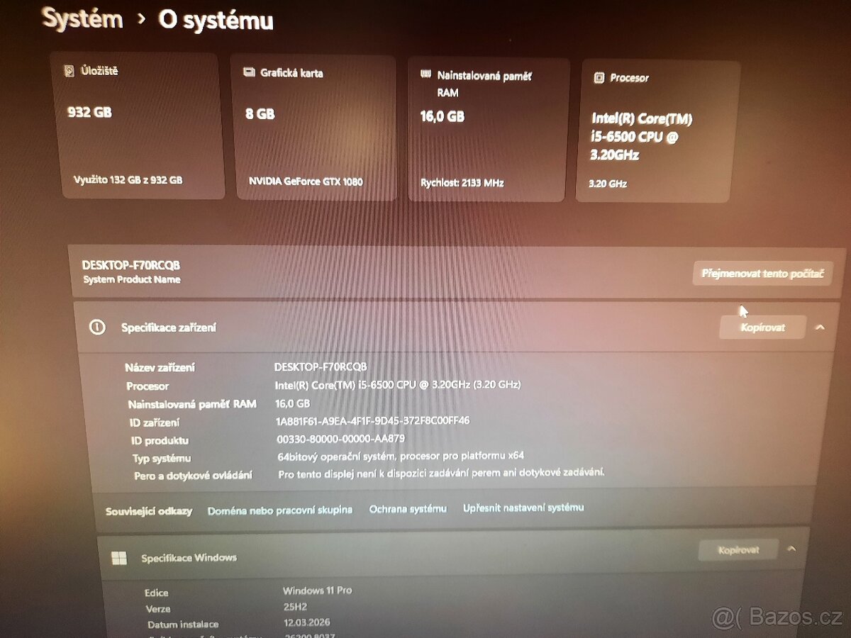 Herní PC ASUS GAMING - 5