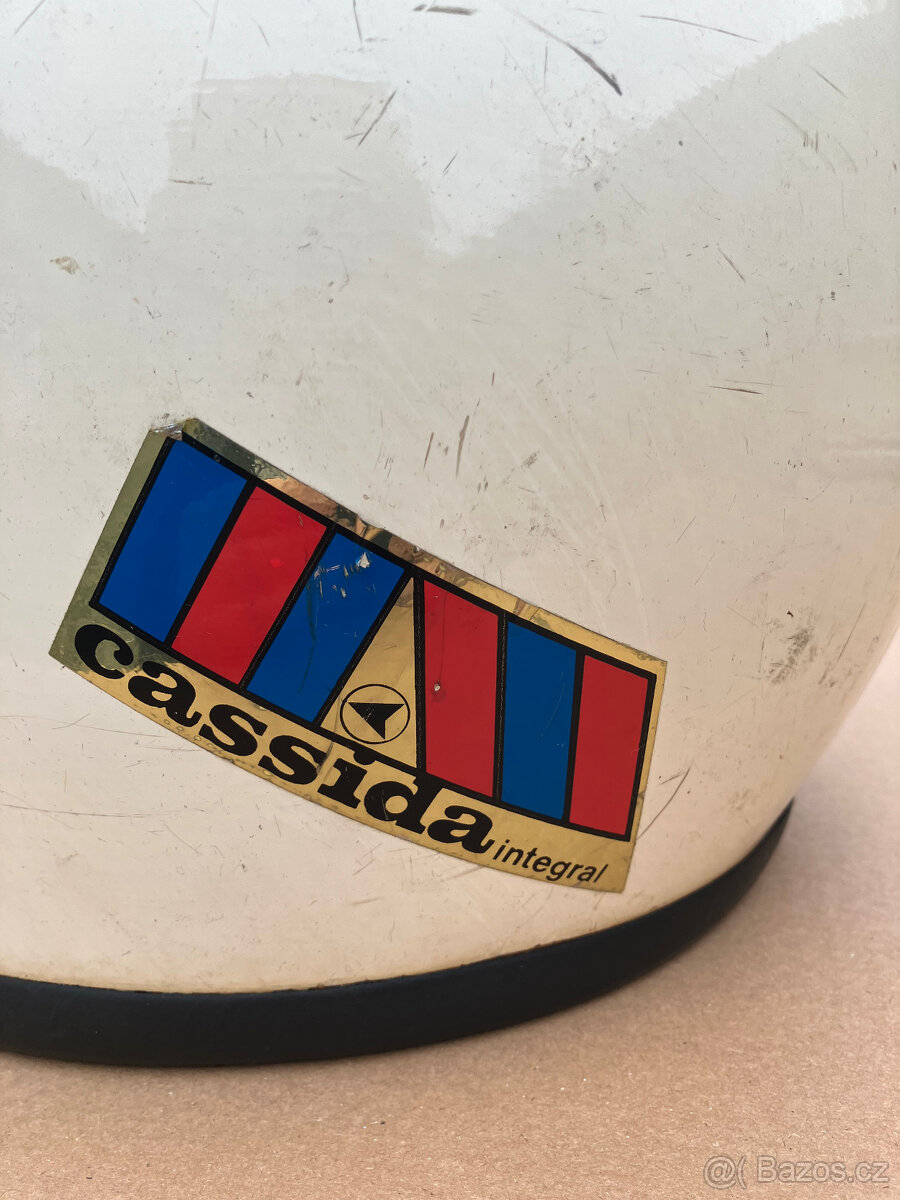 helma Cassida integral - bílá - 5