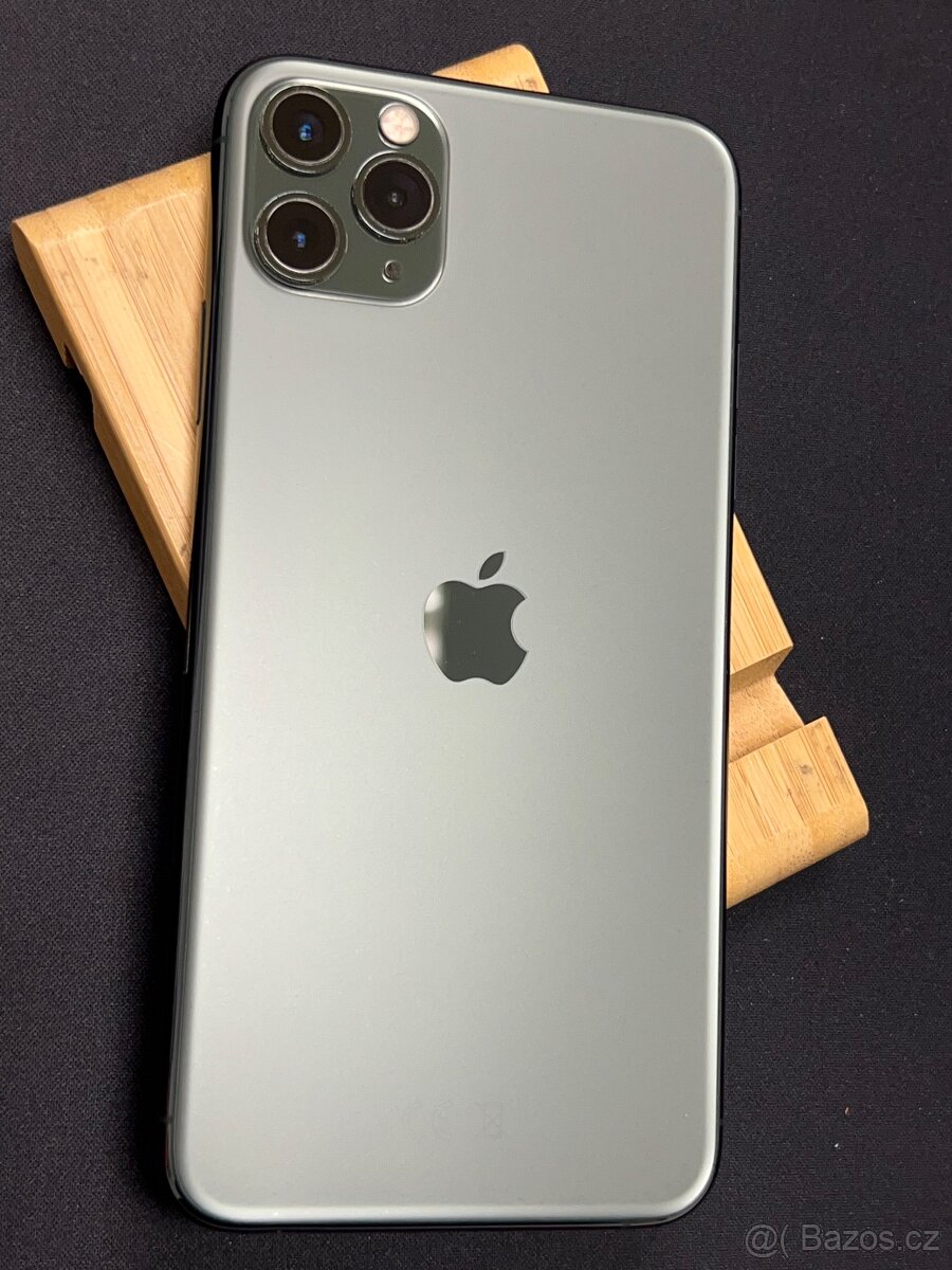 Apple iPhone 11 Pro Max 64GB Zelený 100% baterie - 5