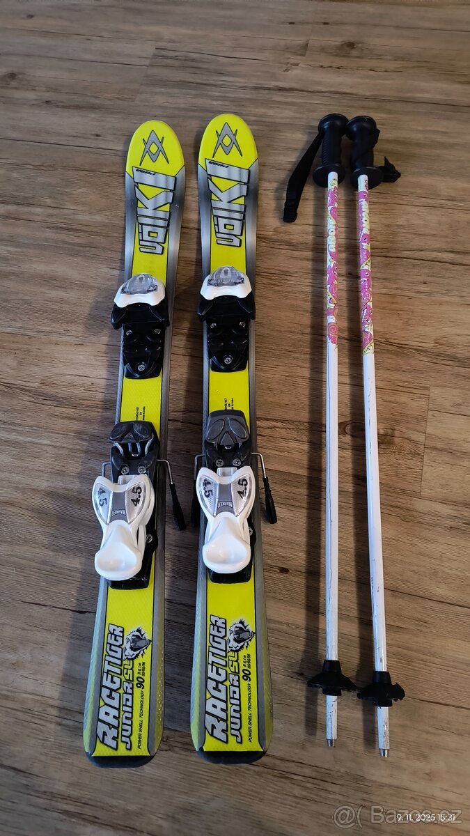 Dětské lyže Völkl 90cm - 5