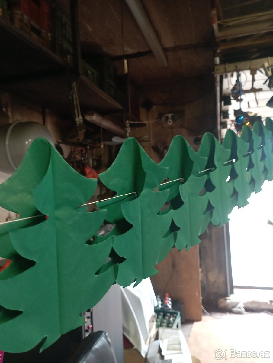 Vánoční hvězda atd dekorace - 5