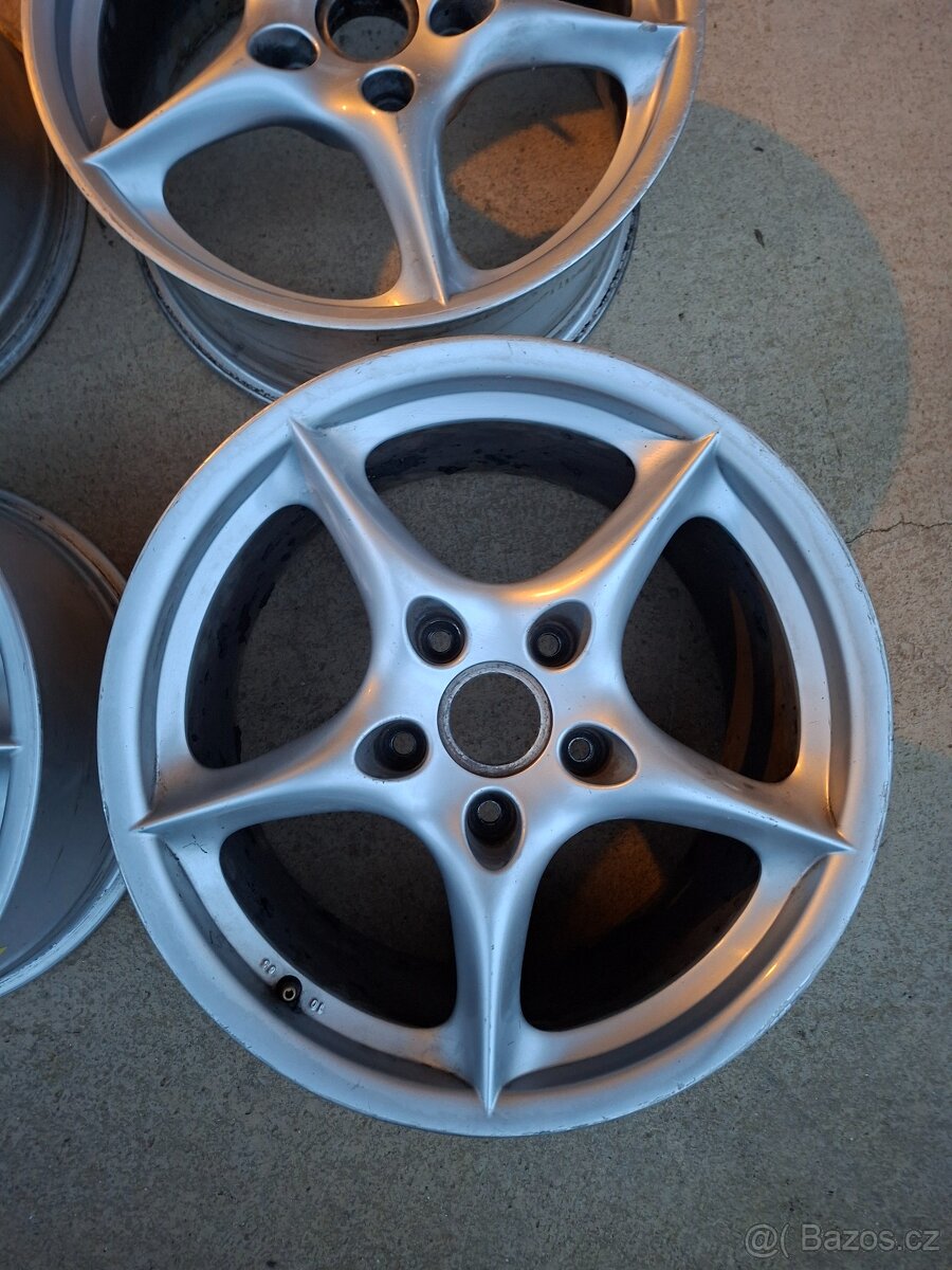 Porsche 911,typ 996 facelift sada origo alu kol - 5