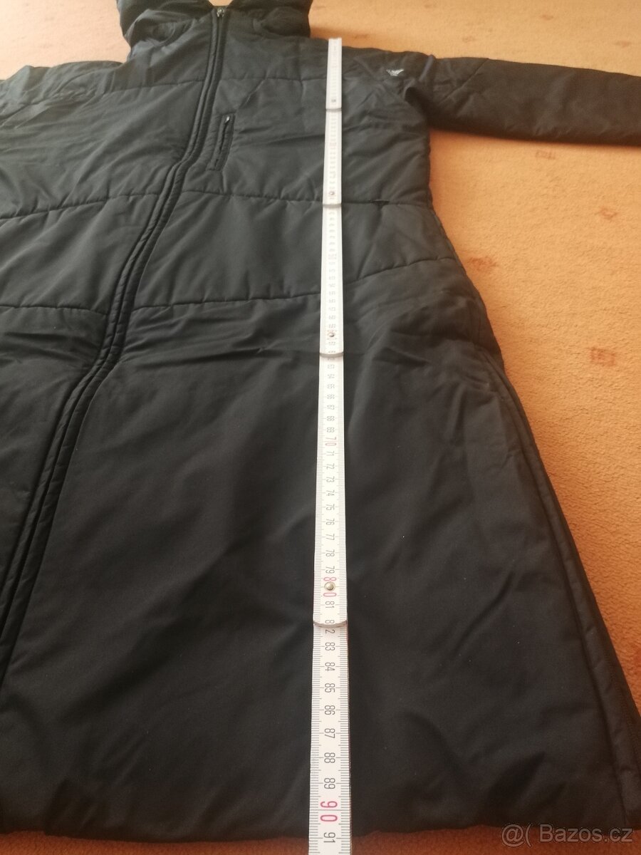 Dámský černý kabát adidas - velikost M - 5