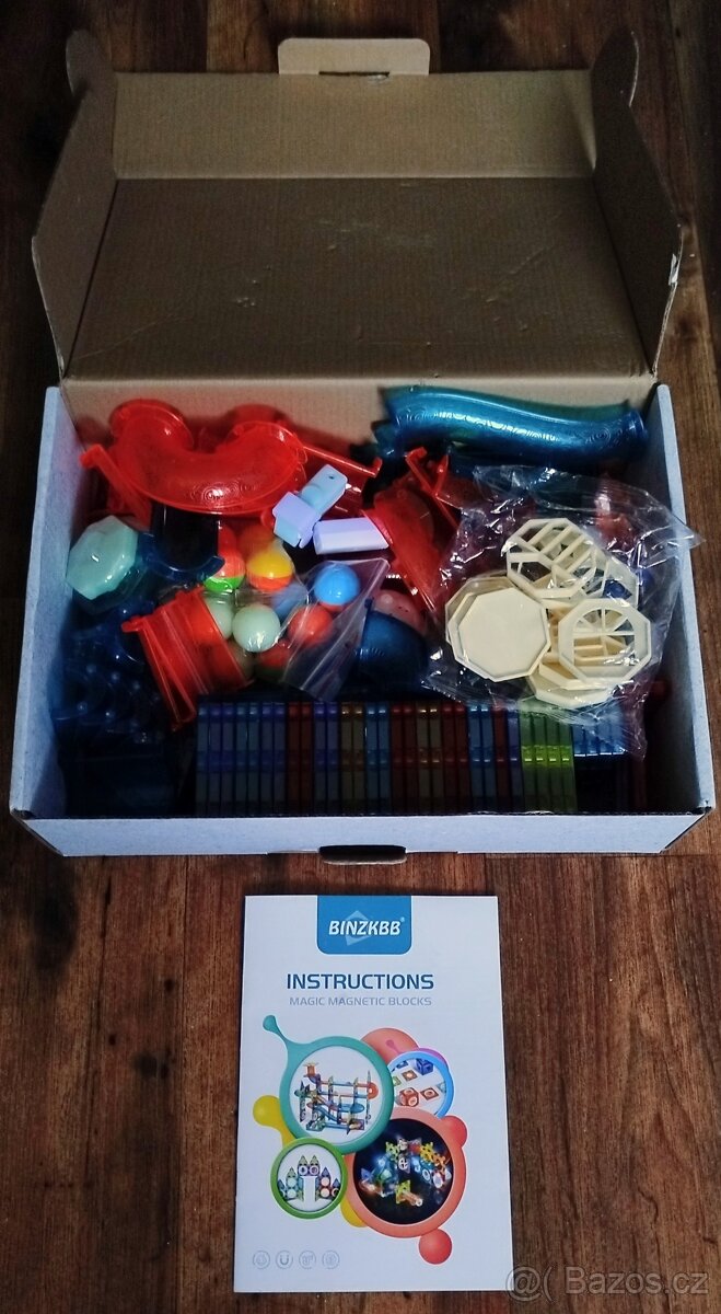 Svítící magnetická kuličková dráha - Nová - 5