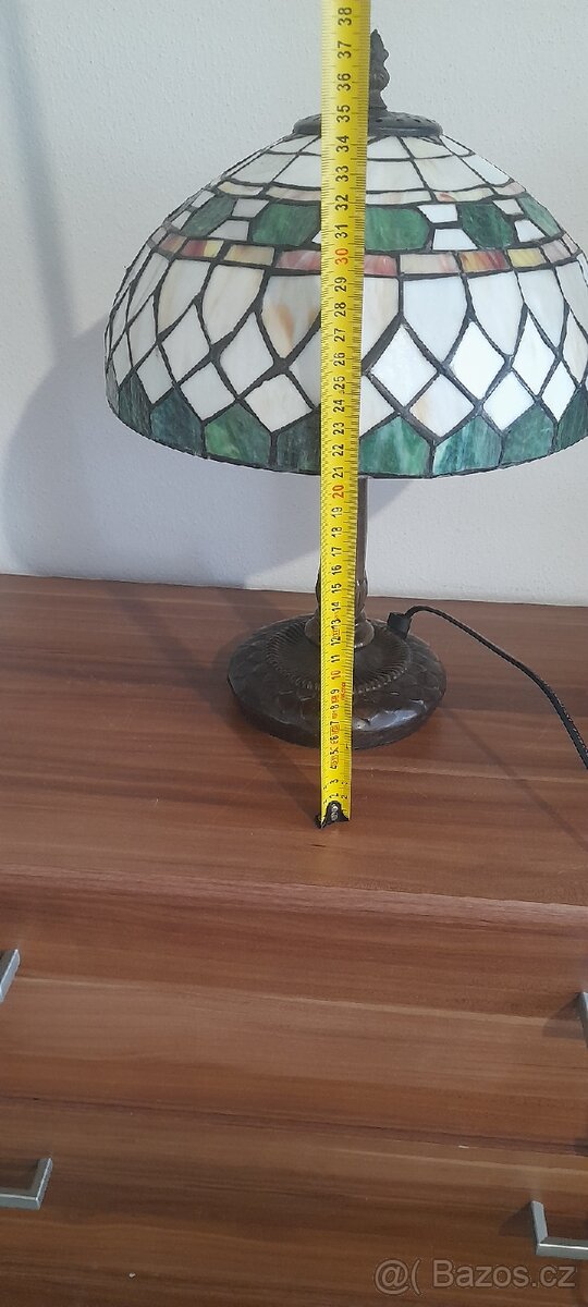 Krásná vytrážova lampička - 5