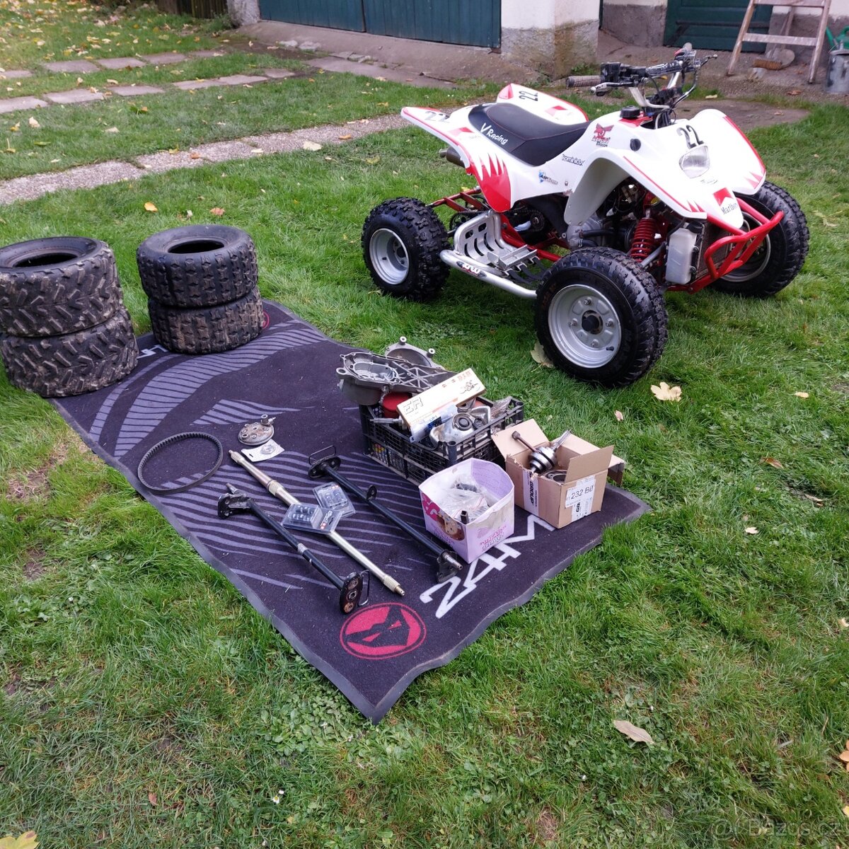 Access DRR 100 Race MX Pro, ostrý dvoutakt s variátorem - 5