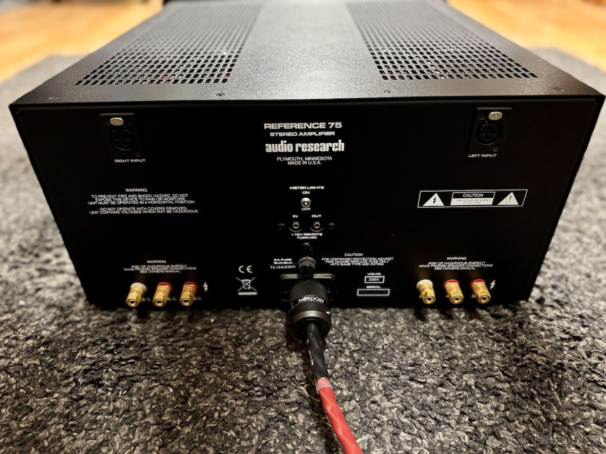 Audio Research Reference 75 - lampový koncový zesilovač - 5