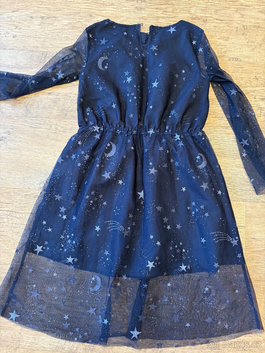 Zdobené šaty H&M vel. 140 - 5