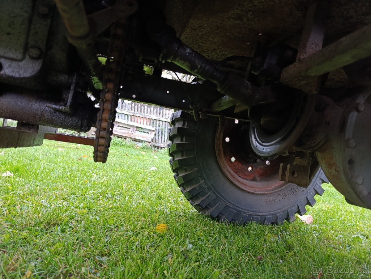 Malotraktor 4x4 motor 19D - 5