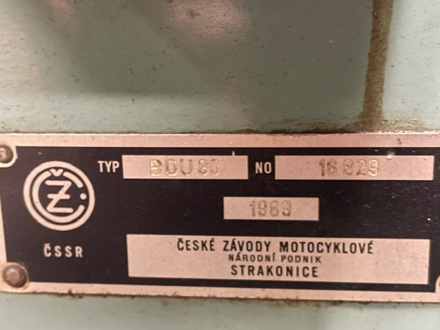 Bruska na díry BDU 80 - 5