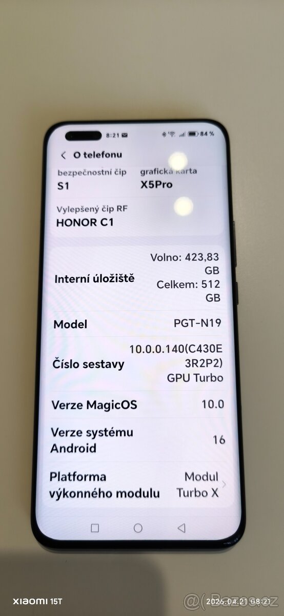 Prodám Honor Magic 5 pro - 5