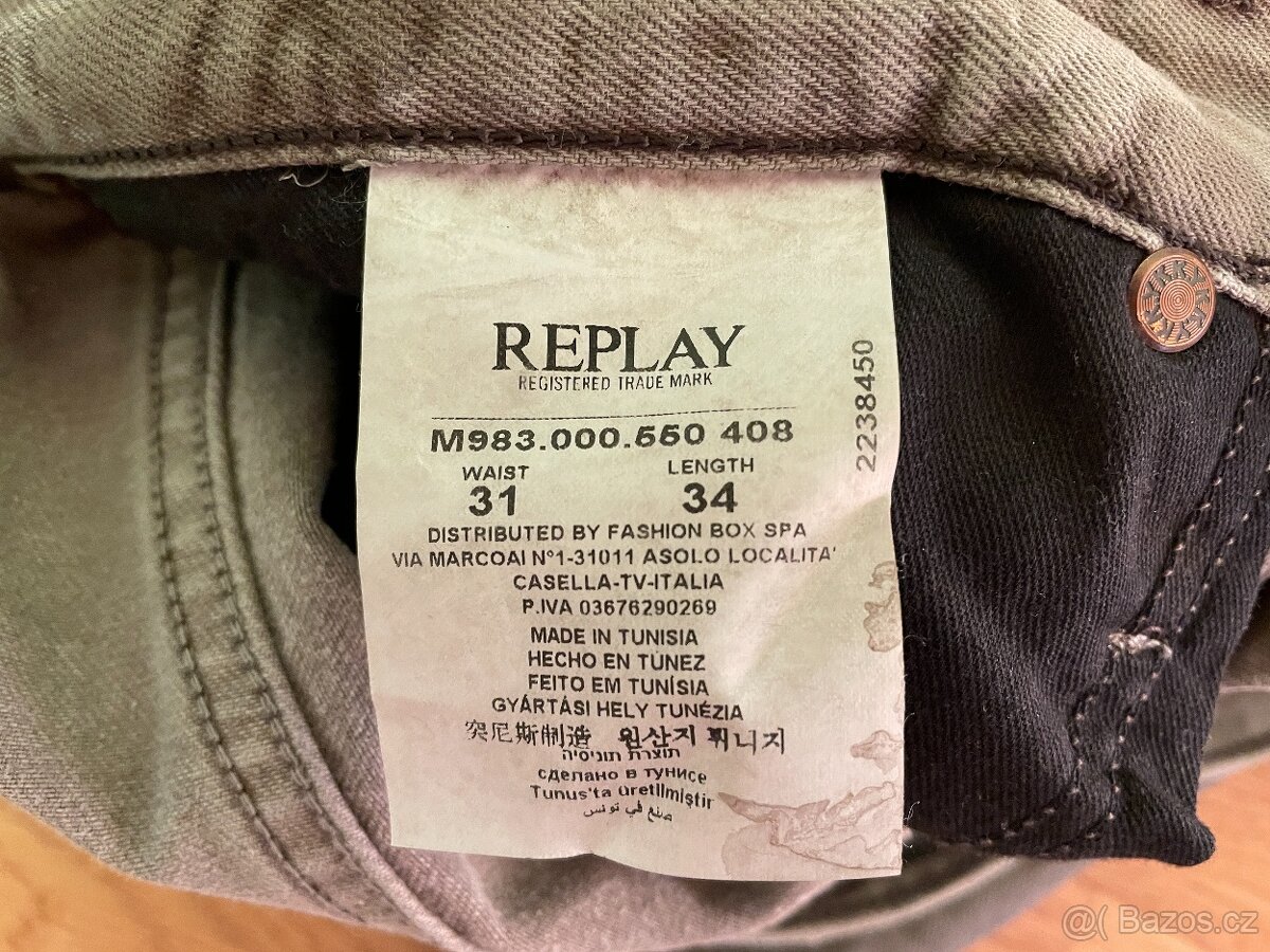 Džíny REPLAY 31/34 - 5