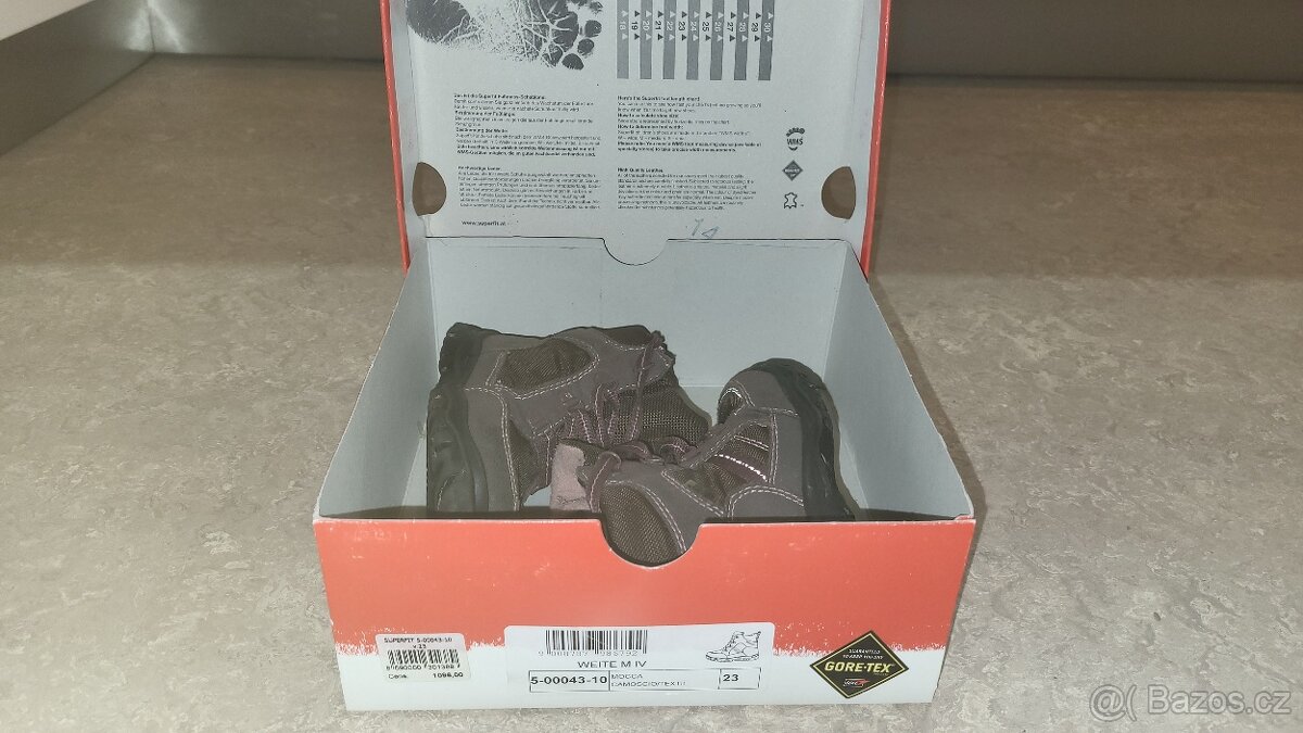 Dětské zimní botičky SUPERFIT Gore-tex "23" - 5