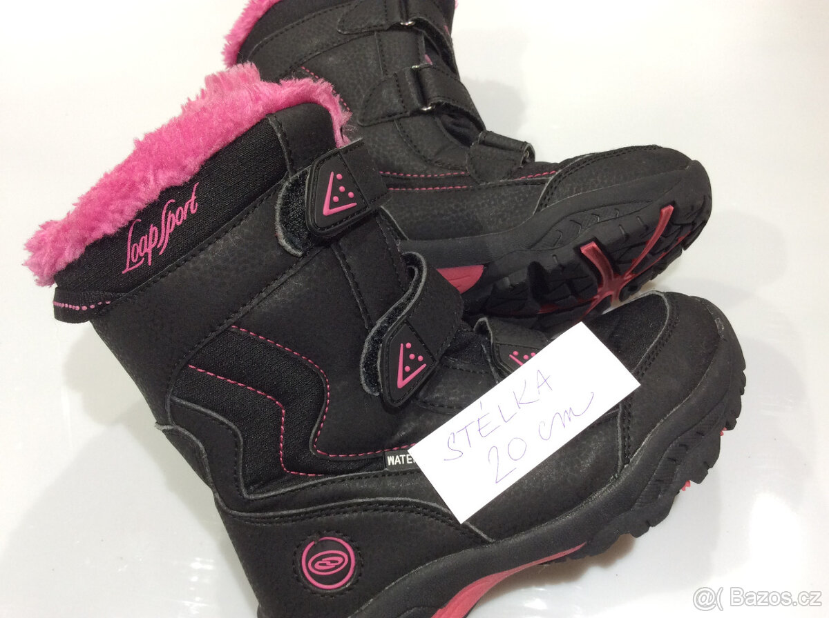 Dětské zimní boty LOAP SPORT Waterproof, vel. 30 - 5