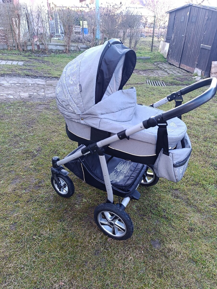 Prodám kočárek 3v1 v dobrém stavu. - 5