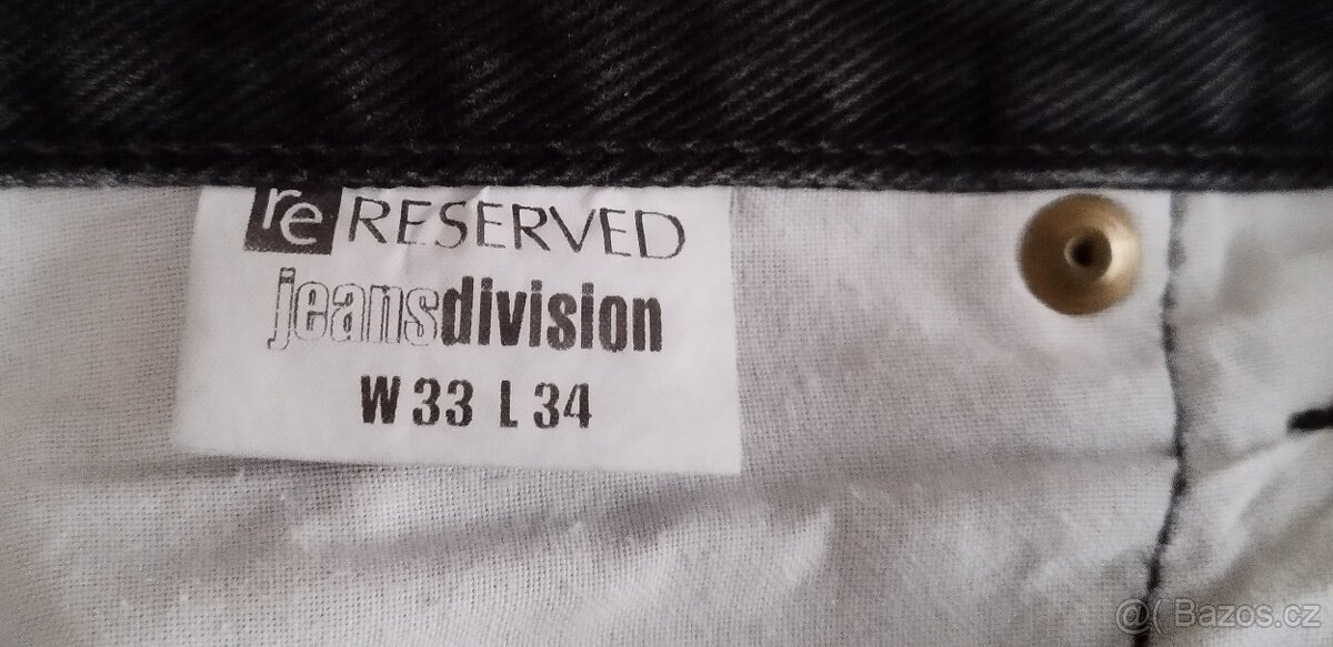 PÁNSKÉ DŽÍNY RESERVED BOSTON - 5