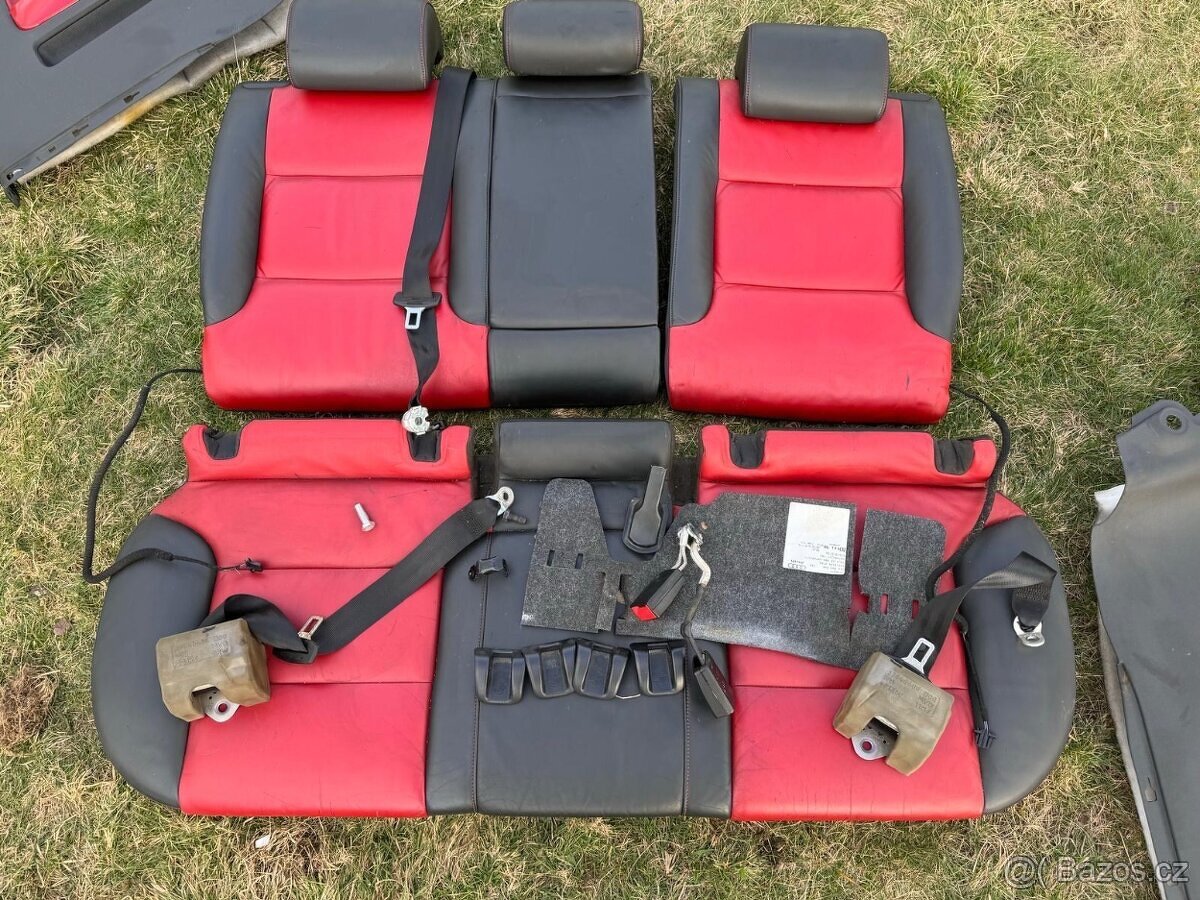 Kožené vyhřívané sedačky Audi S3 8P 3-dvéř - 5