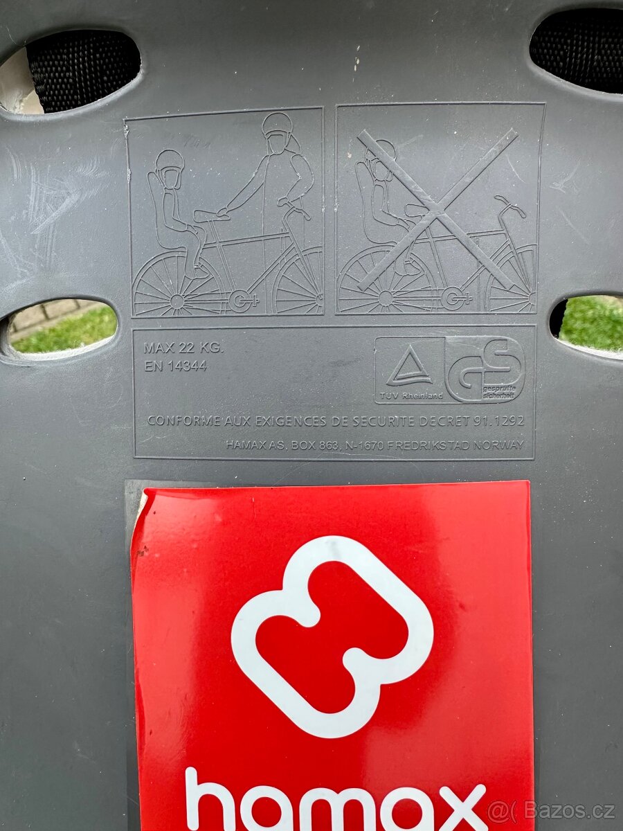 Cyklosedačka Hamax Siesta - 5