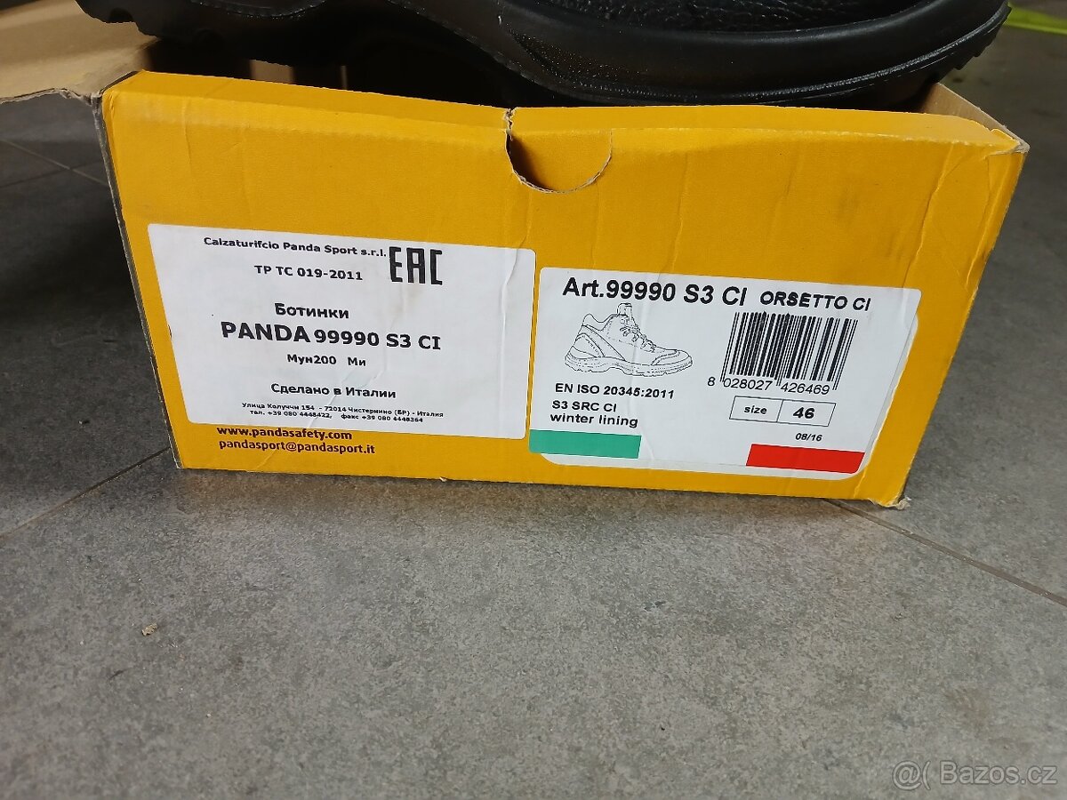 Pracovní boty Ardon a Panda velikost 46 - 5