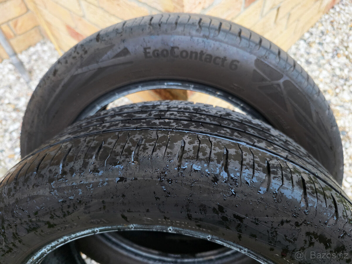 Prodám letní pneu Continental 195/55 R16 V - 5