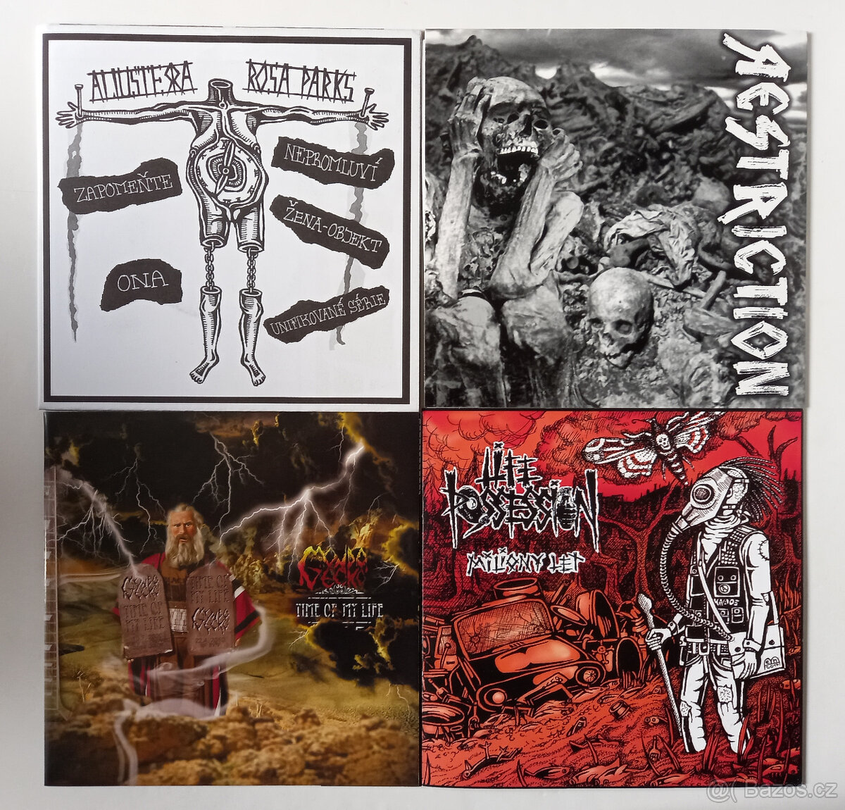 Punk, hardcore, crust, metal, grindcore dbea 7"EP desky nové - 5