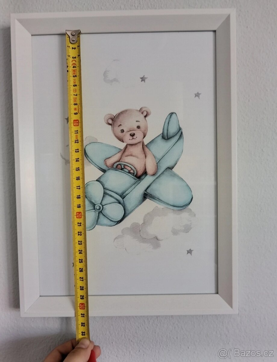 Sada 3 plakátů medvídek - 5