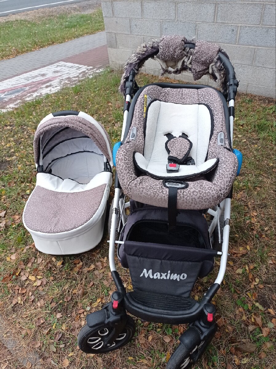3-kombinace kočárku zn.Maximo - 5