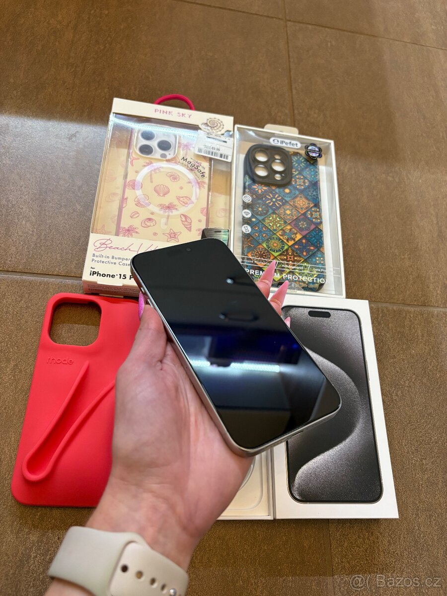 IPhone 15 Pro Max 256GB White Titanium - 5