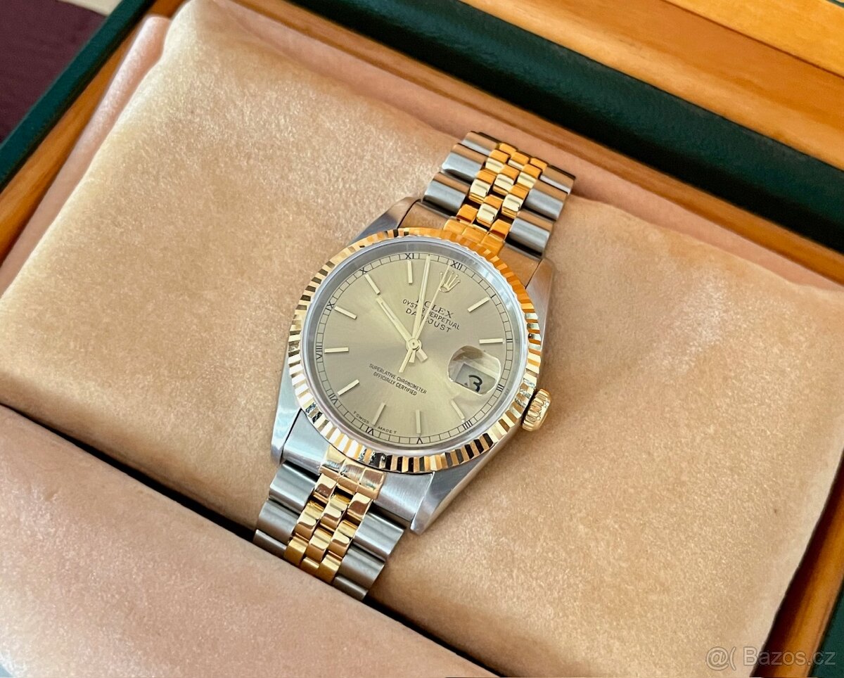 ♛ Rolex Datejust Bicolor 16233 FULL SET 🇨🇭 - 5