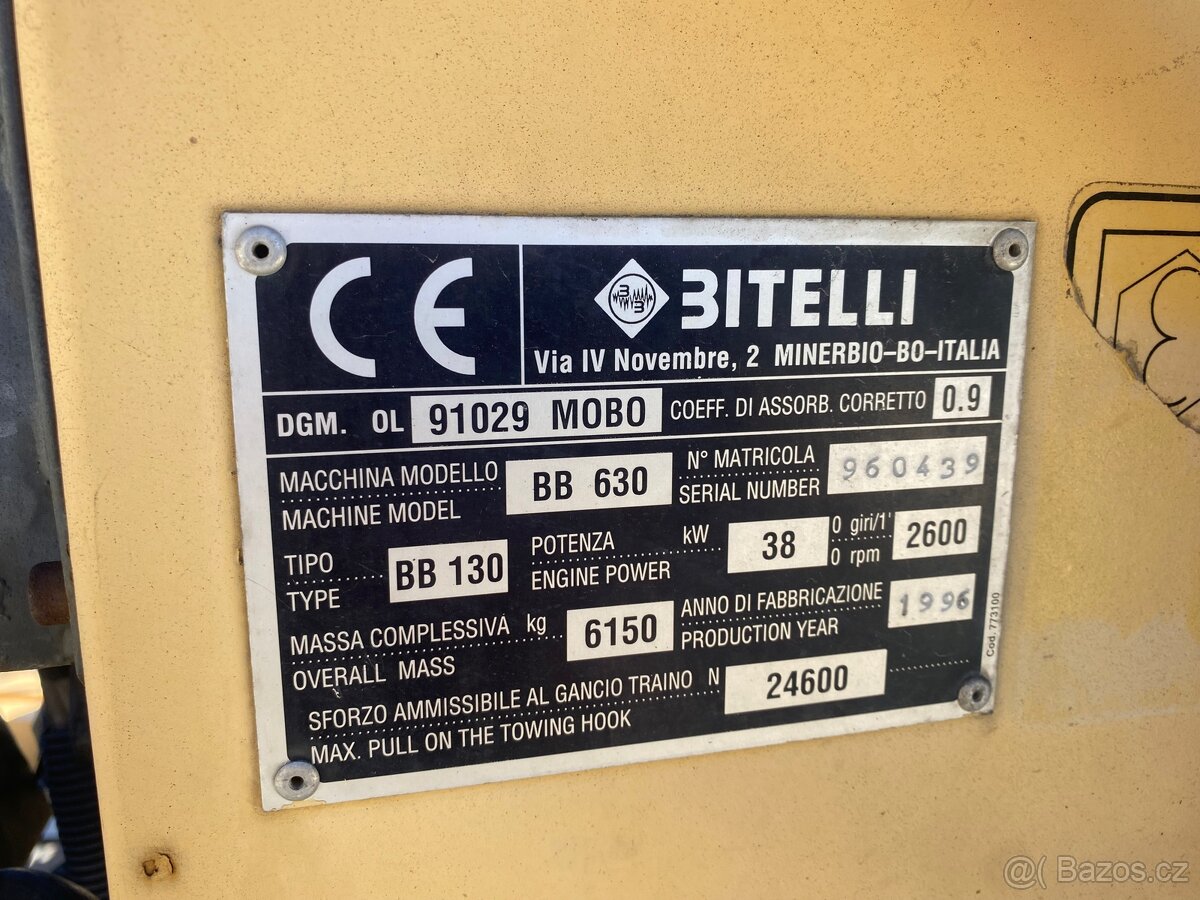 Kolový finišer Bitelli BB 630 - 5