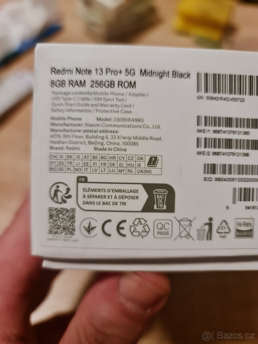 NOVÝ Xiaomi Redmi Note 13 Pro+ 5G - 5