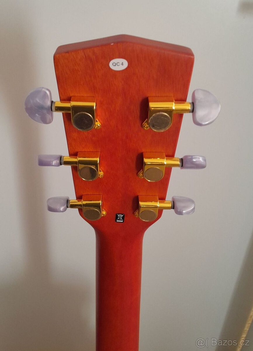 Harley Benton CG-45E Vintage Sunburst - 5