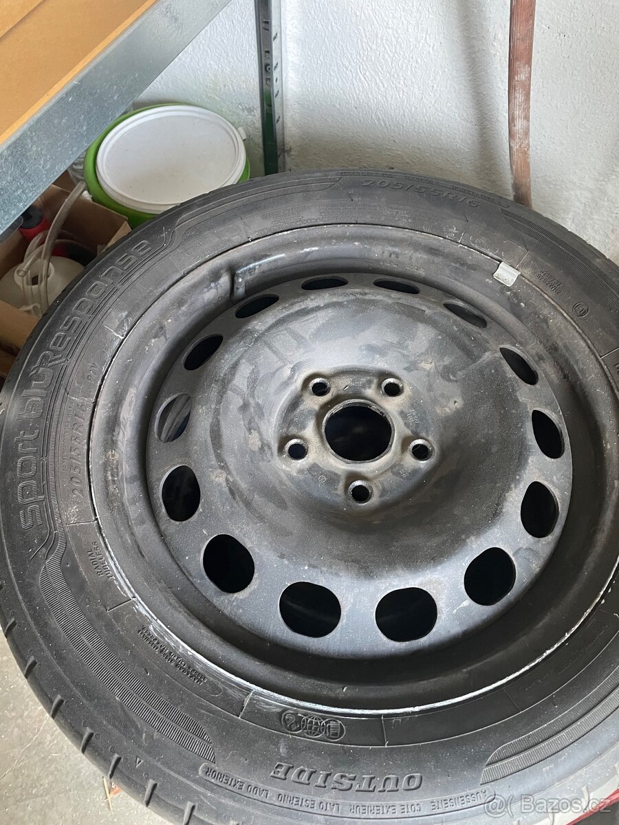 Plechové disky s pneu Caddy 2018 - 5