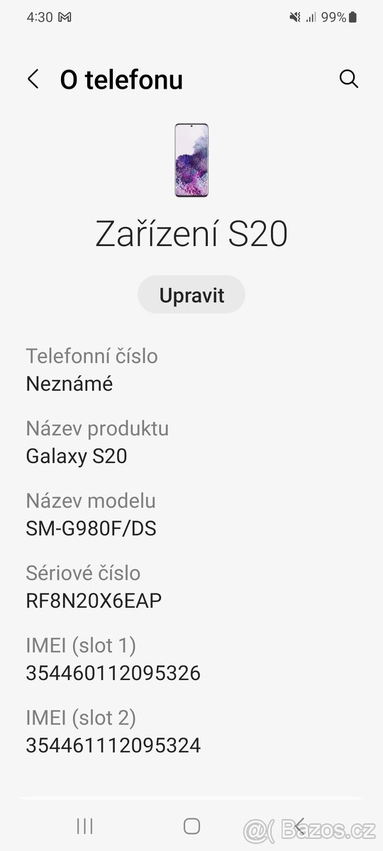 Samsung Galaxy S20 - 5