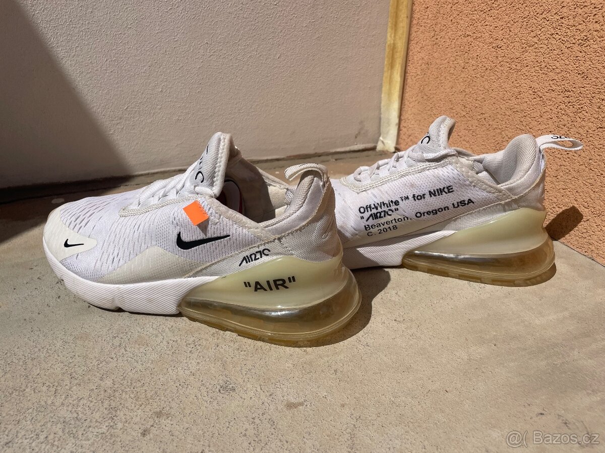 NIKE AIR MAX 270 x Off-White PREMIUM QUALITY vel. 41 - 5