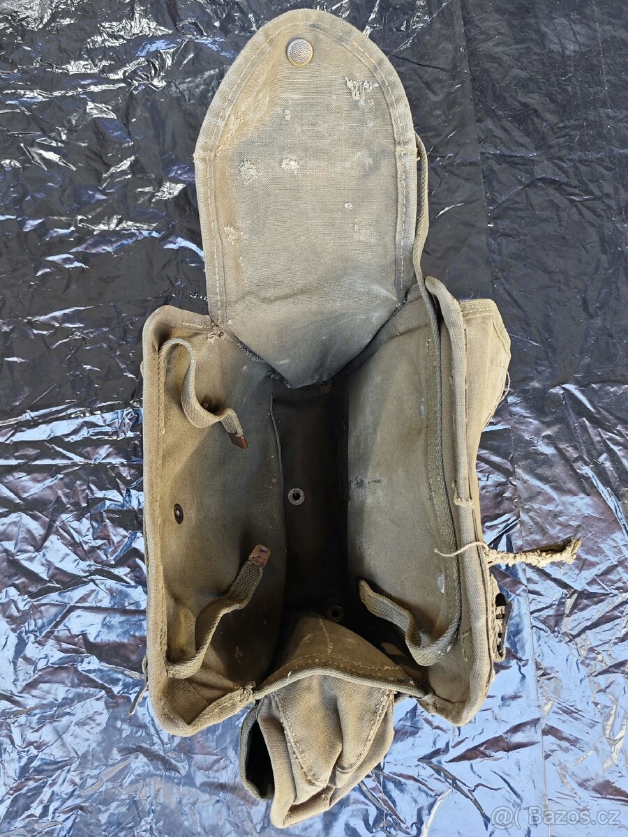 Starý německý vojenský batoh - 5