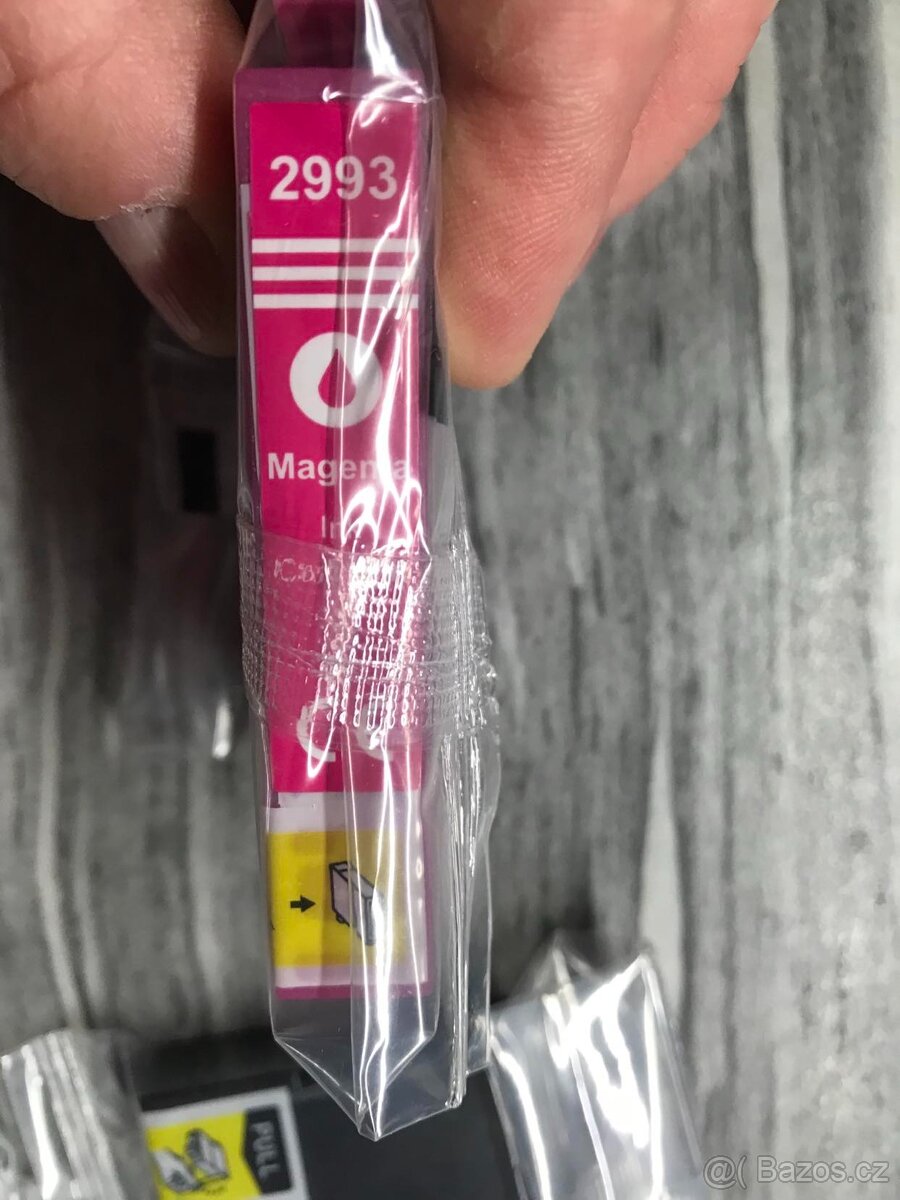 2 x Sada kompatibilní cartridge s EPSON T2991 + T2992 + T299 - 5