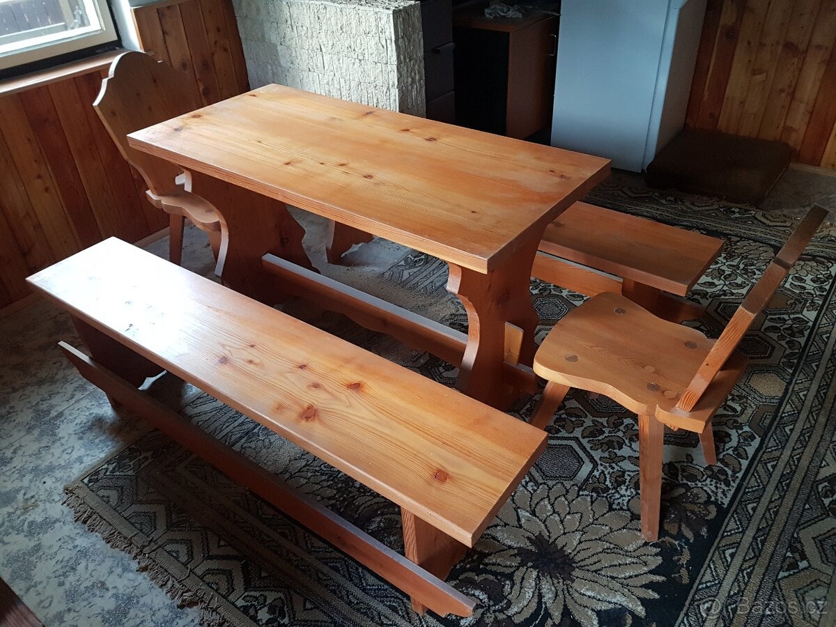 Zahradní Posezeni , Lavice ,Stůl , Židle - 5