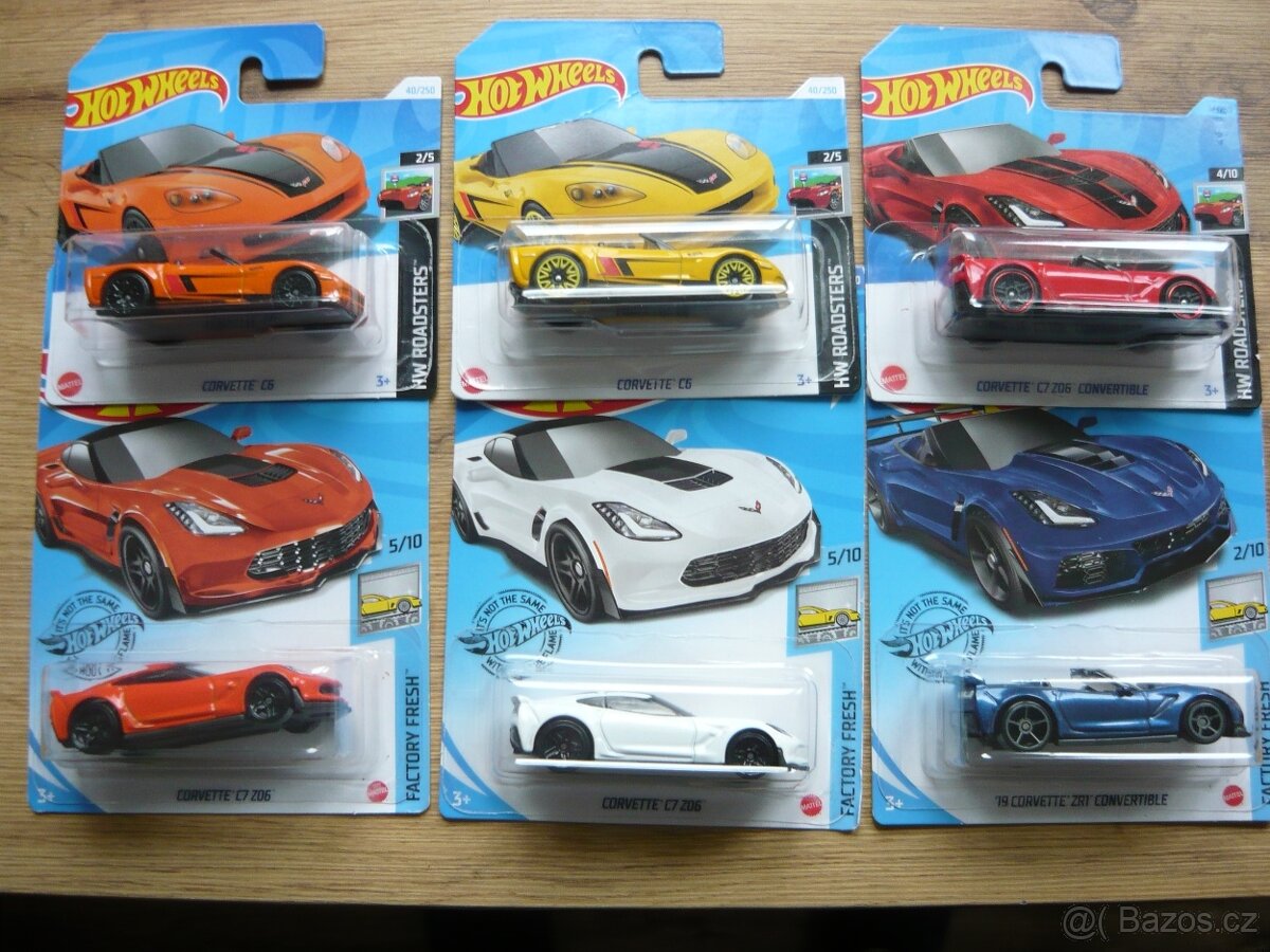 AUTÍČKA HOT WHEELS - 5